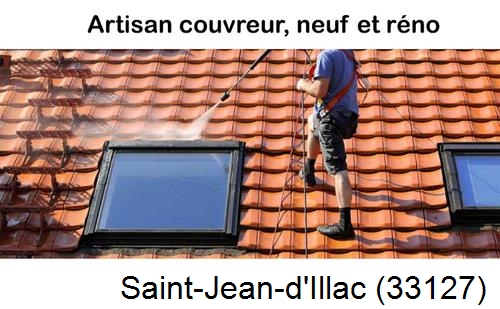 Anti-mousse sur toiture Saint-Jean-d'Illac-33127