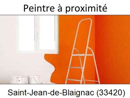 artisan peintre à Saint-Jean-de-Blaignac-33420