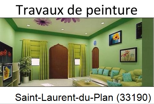 Travaux peintureSaint-Laurent-du-Plan-33190