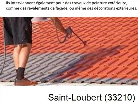 Rénovation peintre exterieur Saint-Loubert-33210