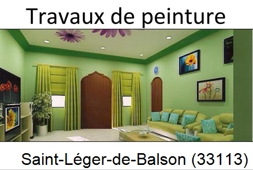 Travaux peintureSaint-Léger-de-Balson-33113