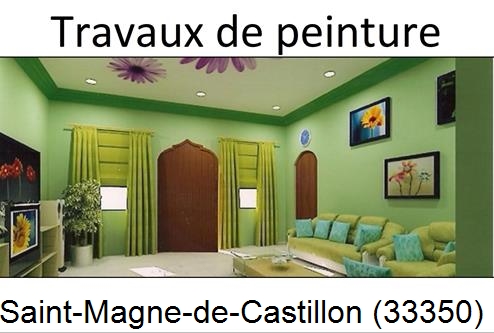 Travaux peintureSaint-Magne-de-Castillon-33350