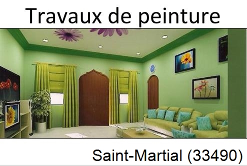 Travaux peintureSaint-Martial-33490