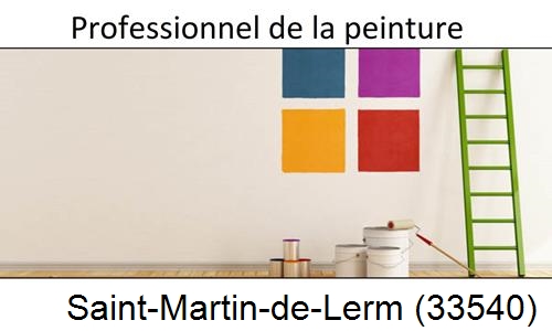 Entreprise de peinture en Gironde Saint-Martin-de-Lerm-33540