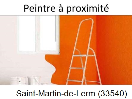 artisan peintre à Saint-Martin-de-Lerm-33540
