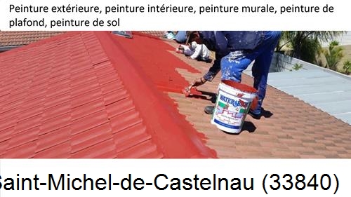 Peinture exterieur Saint-Michel-de-Castelnau-33840