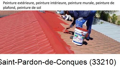 Peinture exterieur Saint-Pardon-de-Conques-33210
