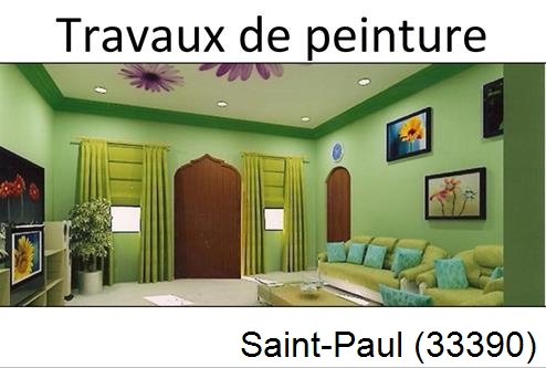 Travaux peintureSaint-Paul-33390