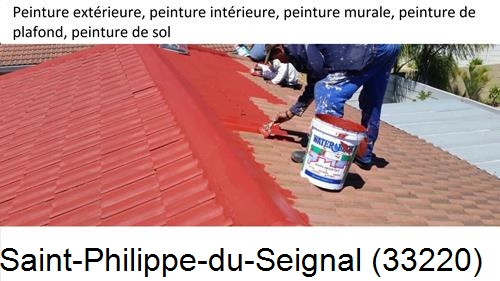 Peinture exterieur Saint-Philippe-du-Seignal-33220