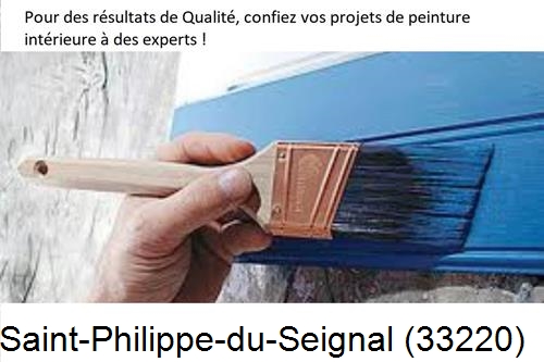 Peintre à Saint-Philippe-du-Seignal-33220