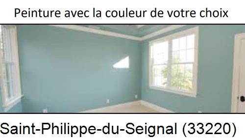 Peintre à Saint-Philippe-du-Seignal-33220