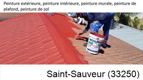 Peinture exterieur Saint-Sauveur-33250
