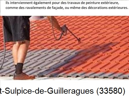 Rénovation peintre exterieur Saint-Sulpice-de-Guilleragues-33580