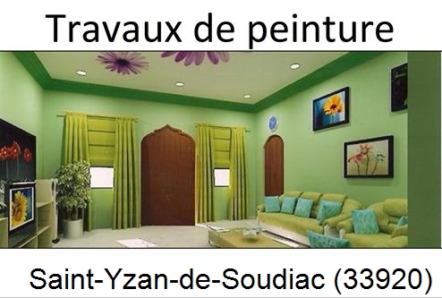 Travaux peintureSaint-Yzan-de-Soudiac-33920