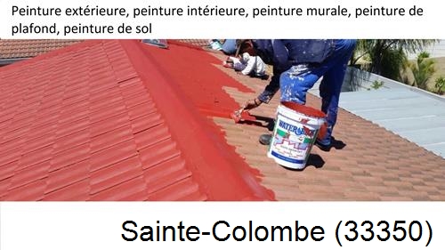 Peinture exterieur Sainte-Colombe-33350