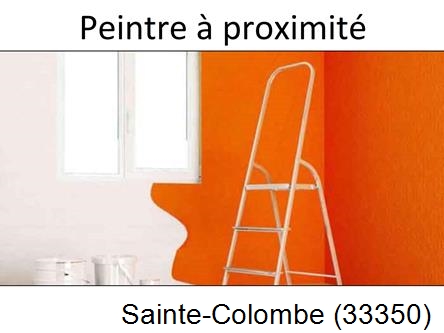 artisan peintre à Sainte-Colombe-33350