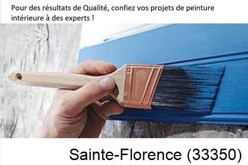 Peintre à Sainte-Florence-33350