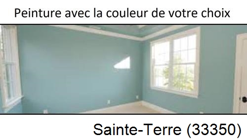 Peintre à Sainte-Terre-33350