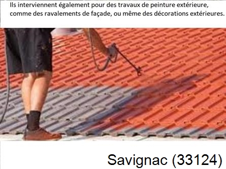 Rénovation peintre exterieur Savignac-33124