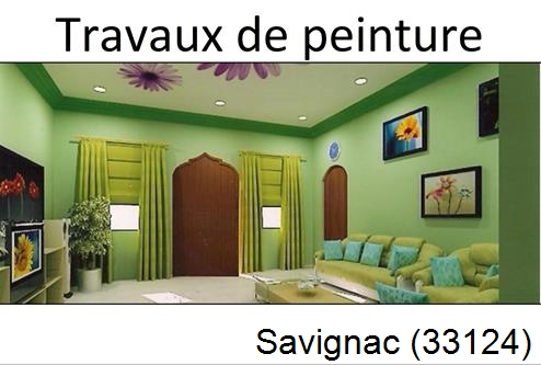 Travaux peintureSavignac-33124