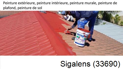 Peinture exterieur Sigalens-33690