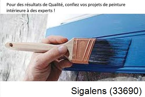 Peintre à Sigalens-33690