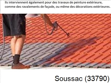 Rénovation peintre exterieur Soussac-33790
