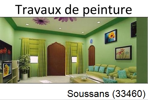 Travaux peintureSoussans-33460