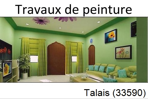 Travaux peintureTalais-33590