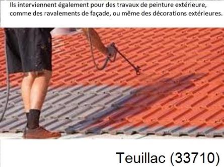 Rénovation peintre exterieur Teuillac-33710