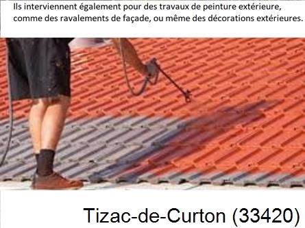Rénovation peintre exterieur Tizac-de-Curton-33420