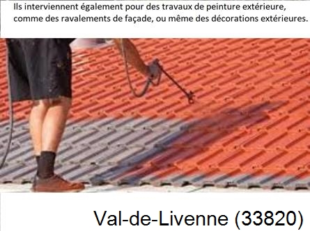 Rénovation peintre exterieur Val-de-Livenne-33820