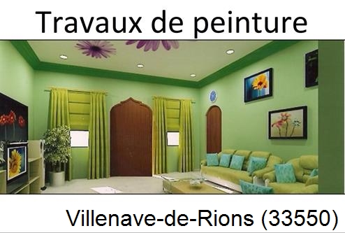 Travaux peintureVillenave-de-Rions-33550